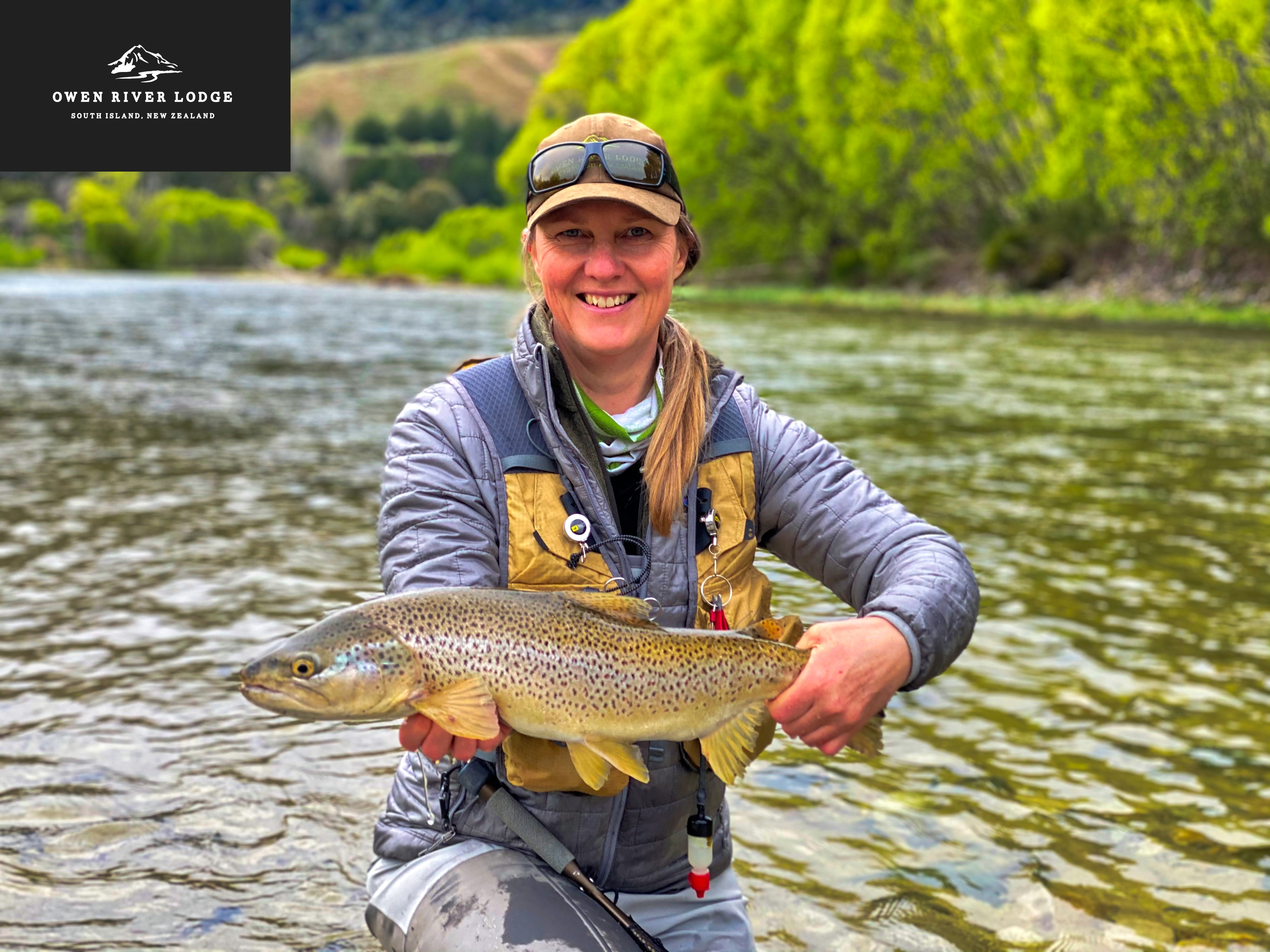 Womens fly fishing retreat : April 2021 - Owen River Lodge NZ
